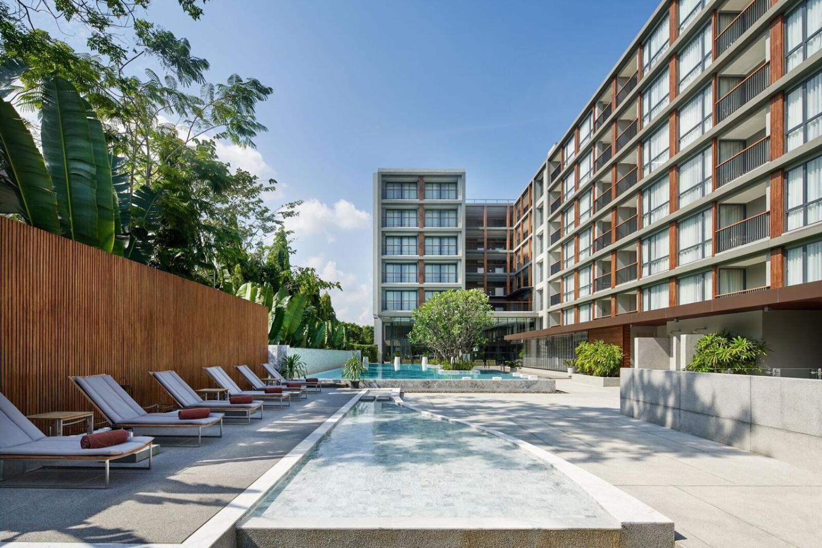 The Park Nine Hotel Suvarnabhumi Бангкок Екстер'єр фото The hotel's pool