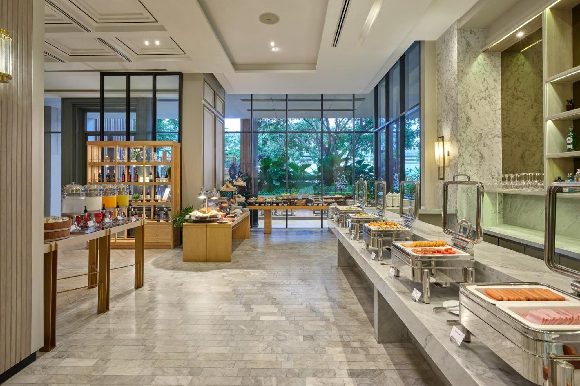 The Park Nine Hotel Suvarnabhumi Бангкок Екстер'єр фото The buffet at the hotel