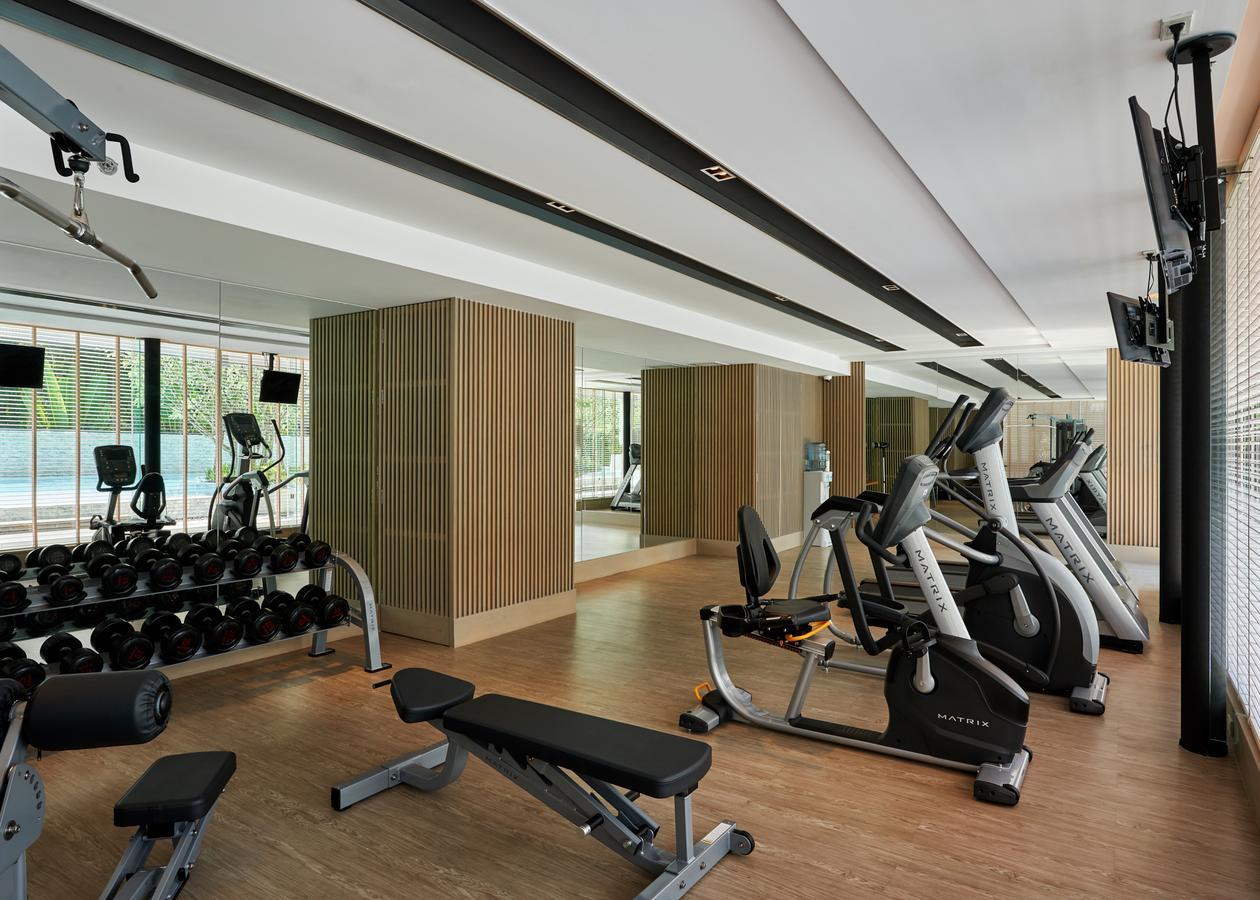 The Park Nine Hotel Suvarnabhumi Бангкок Екстер'єр фото The gym at the hotel