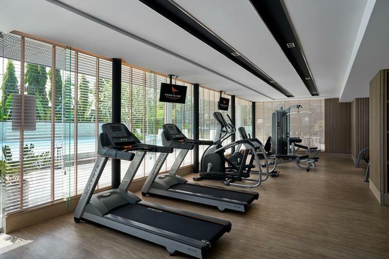 The Park Nine Hotel Suvarnabhumi Бангкок Екстер'єр фото The gym at the hotel